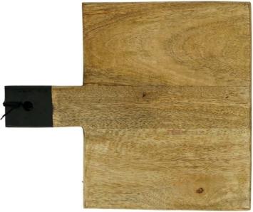 Mangohouten Snijplank met Ophangbaar Handvat – 30 cm