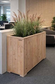 Douglas plantenbak LAVENDEL op kantoor