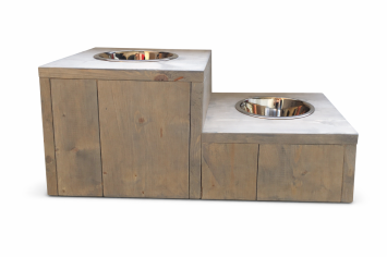 Steigerhouten Hondenbar HOOGTE