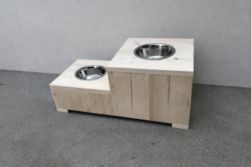 Steigerhouten Hondenbar HOOGTE