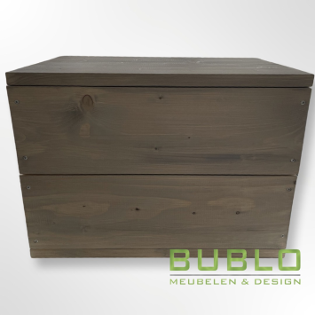 Steigerhouten dekenkist SWEET