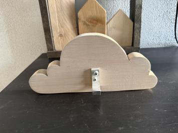 🧸 Kapstok Wolk – Stoere Wolkenkapstok voor Kinderkamer & Babykamer