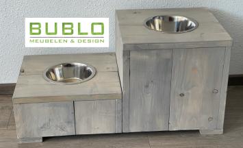 Steigerhouten Hondenbar HOOGTE